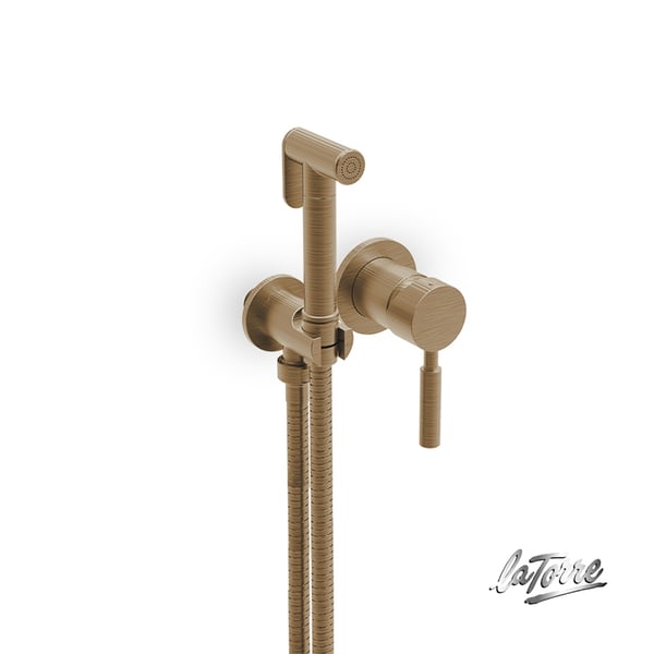 Ντουζάκι μπιντέ Flush-Mix Tech Antique Brass 12211-221